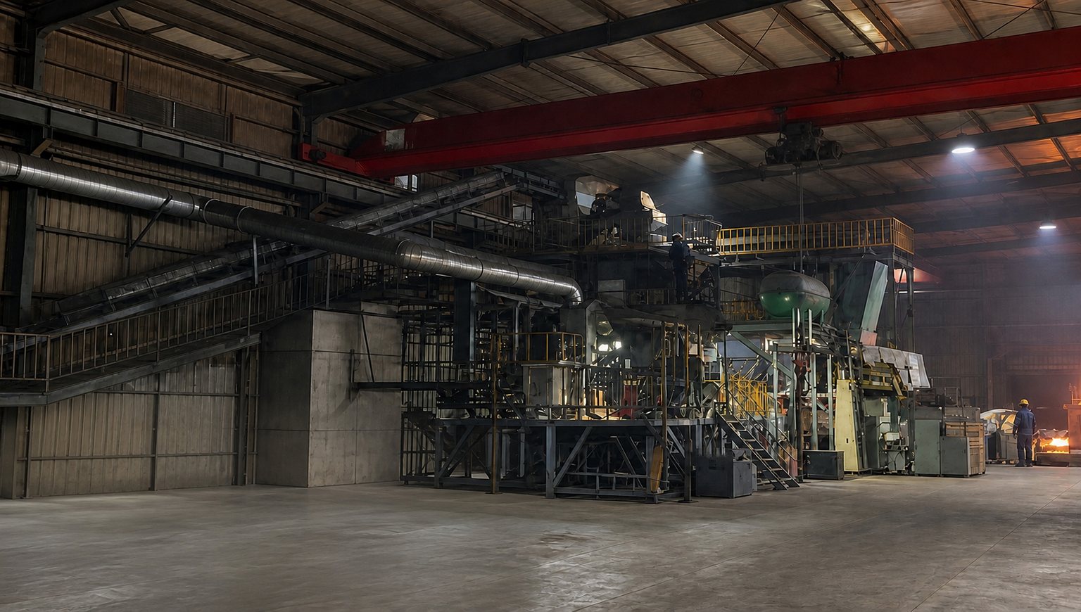 Foundry shop floor