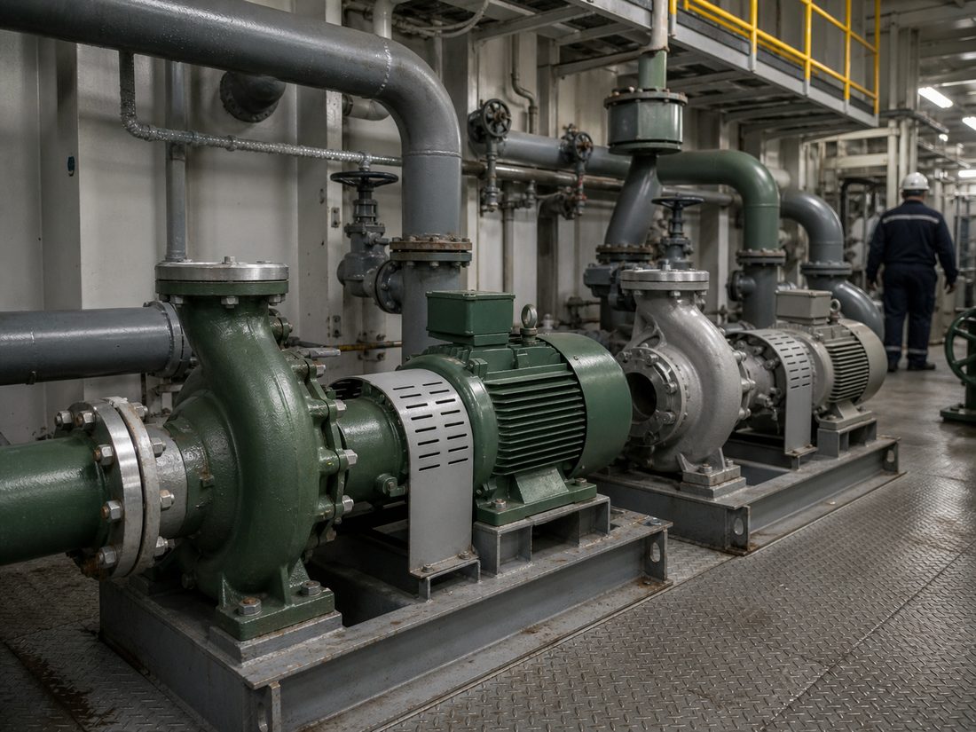 Marine seawater pump set